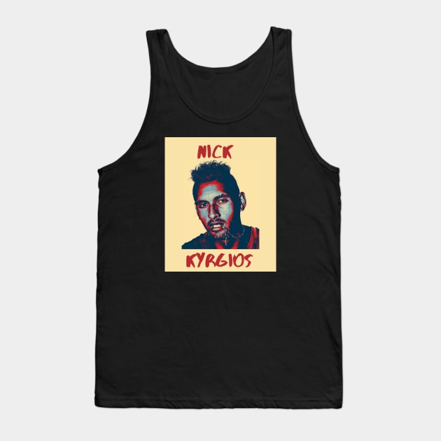 nick kyrgios Tank Top by BorodinaAlen